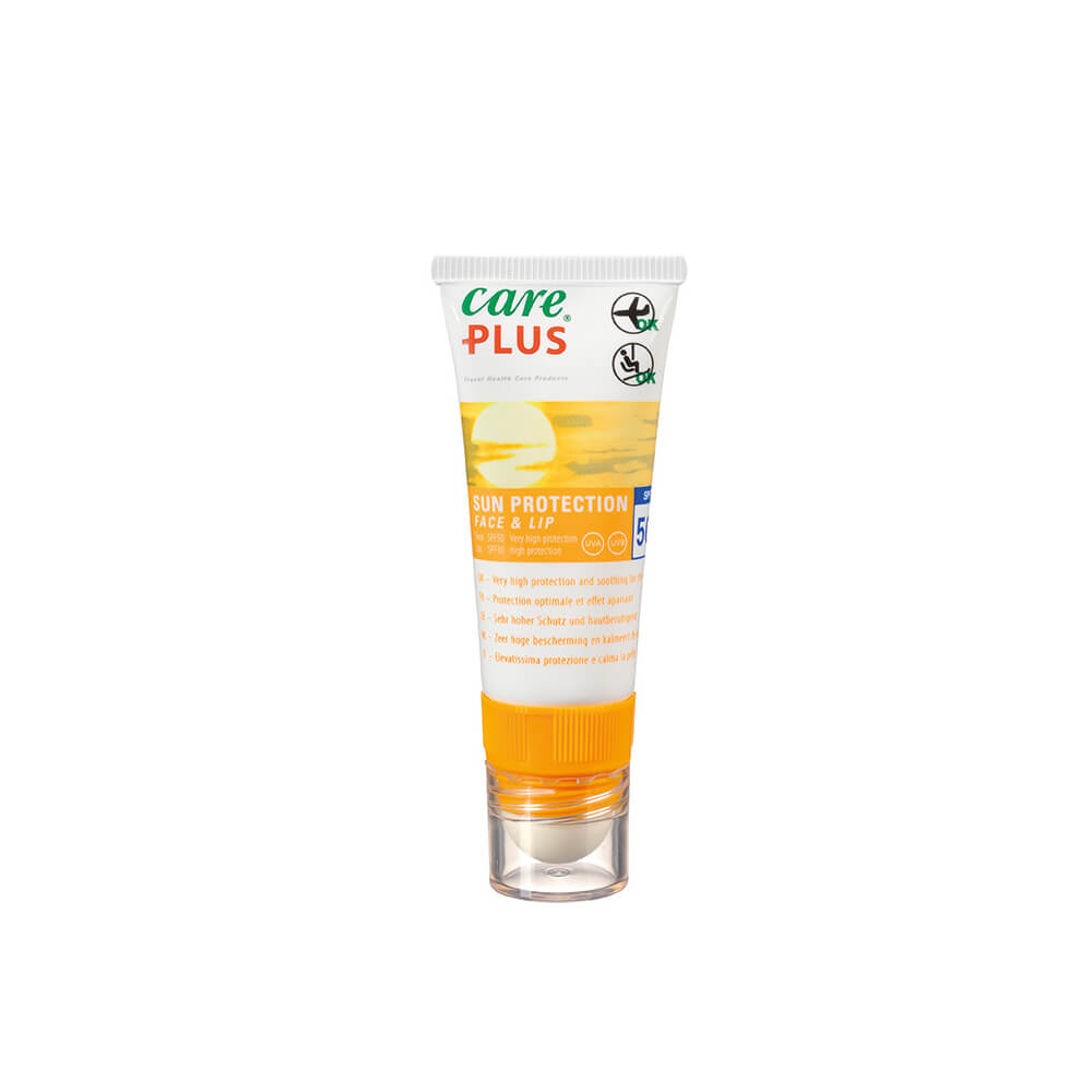Care Plus Sun Protection Face and Lip SPF-50