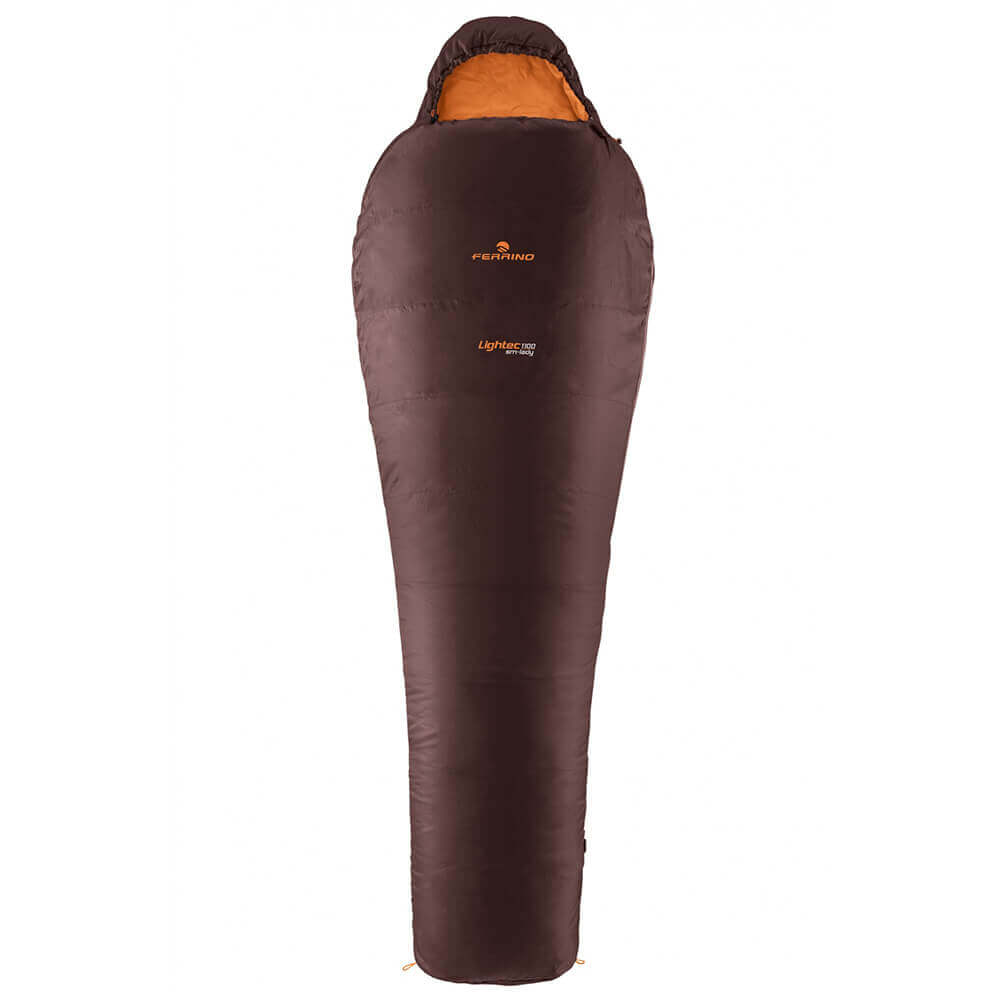 Ferrino Sleeping Bag Lightec-1100-sm-lady-brown
