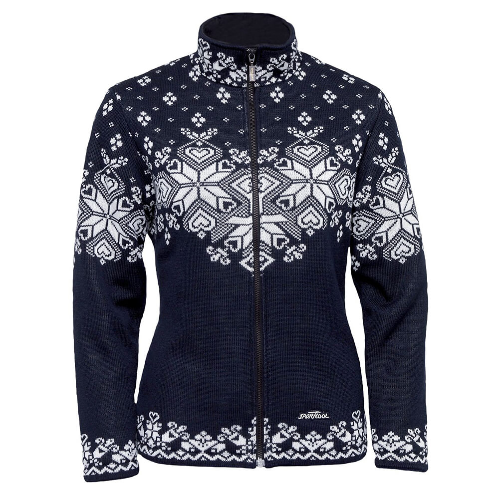 SportCool Womens Sweater with membrane lining dark-blue